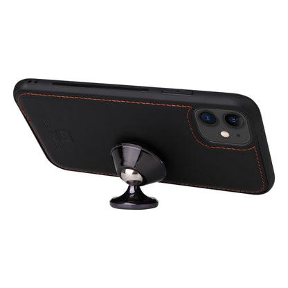 For iPhone 11 BETOPNICE BN-005 2 in 1 Detachable Imitate Genuine Leather Phone Case(Black) by BETOPNICE