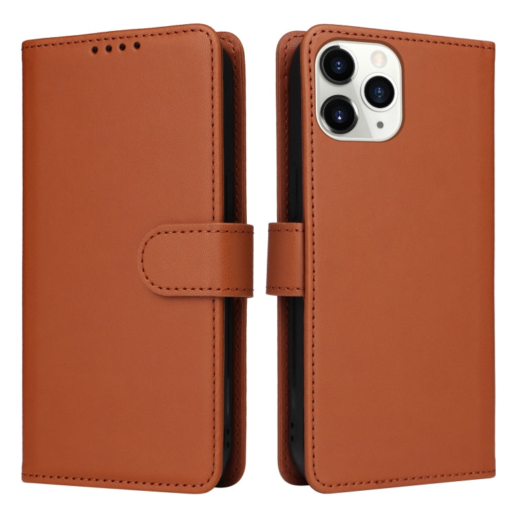 For iPhone 11 Pro BETOPNICE BN-005 2 in 1 Detachable Imitate Genuine Leather Phone Case(Brown) by BETOPNICE