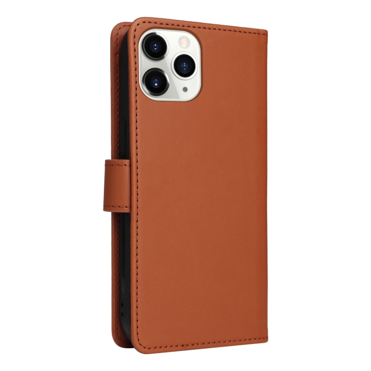 For iPhone 11 Pro BETOPNICE BN-005 2 in 1 Detachable Imitate Genuine Leather Phone Case(Brown) by BETOPNICE