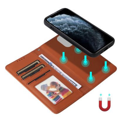 For iPhone 11 Pro BETOPNICE BN-005 2 in 1 Detachable Imitate Genuine Leather Phone Case(Brown) by BETOPNICE