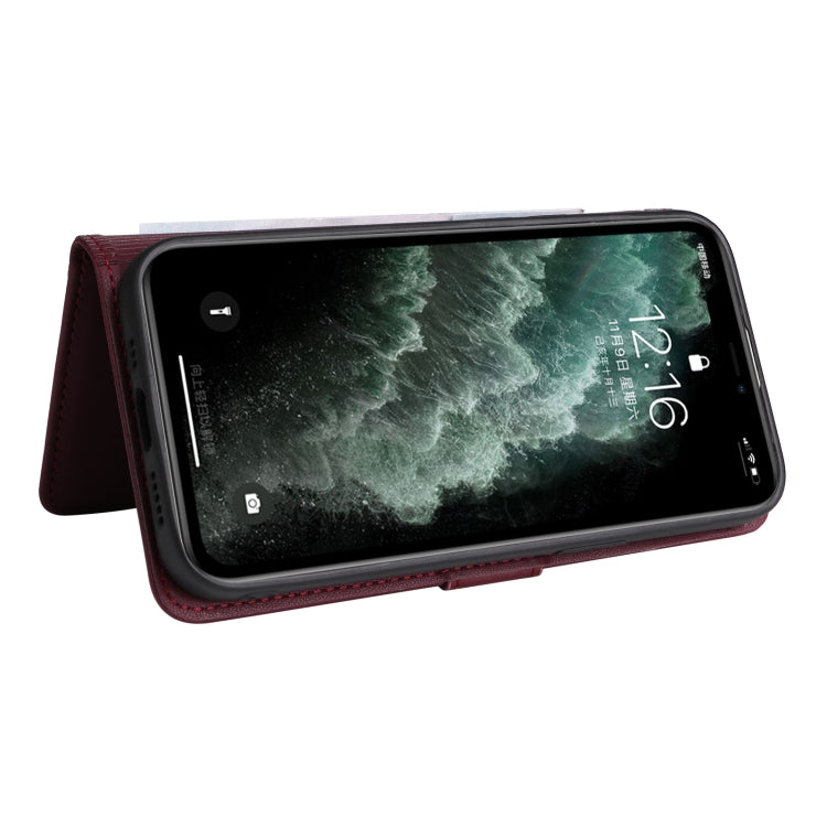 For iPhone 11 Pro Max BETOPNICE BN-005 2 in 1 Detachable Imitate Genuine Leather Phone Case(Wine Red) by BETOPNICE