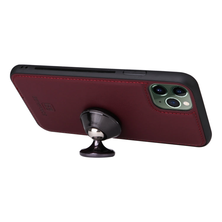 For iPhone 11 Pro Max BETOPNICE BN-005 2 in 1 Detachable Imitate Genuine Leather Phone Case(Wine Red) by BETOPNICE
