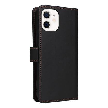 For iPhone 12 mini BETOPNICE BN-005 2 in 1 Detachable Imitate Genuine Leather Phone Case(Black) by BETOPNICE