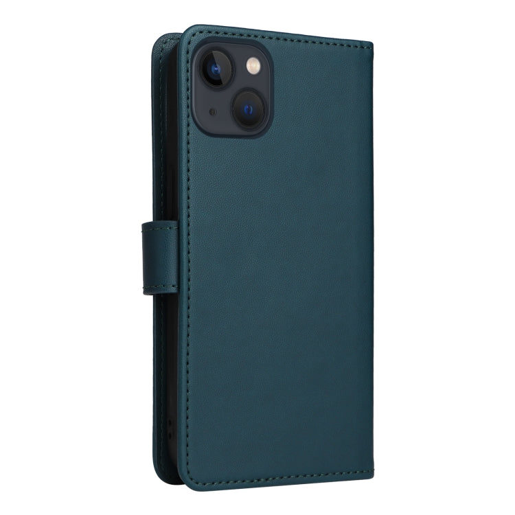 For iPhone 13 / 14 BETOPNICE BN-005 2 in 1 Detachable Imitate Genuine Leather Phone Case(Blue) by BETOPNICE