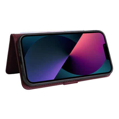 For iPhone 13 / 14 BETOPNICE BN-005 2 in 1 Detachable Imitate Genuine Leather Phone Case(Wine Red) by BETOPNICE