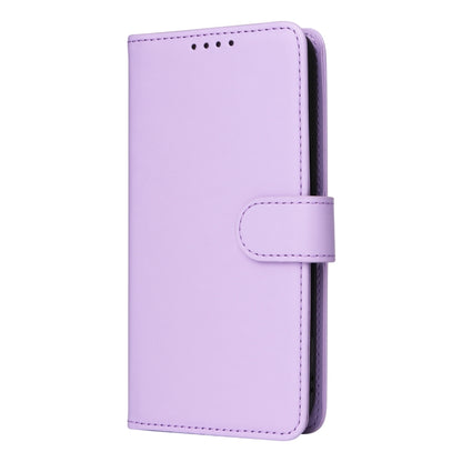 For iPhone 14 Pro Max BETOPNICE BN-005 2 in 1 Detachable Imitate Genuine Leather Phone Case(Light Purple) by BETOPNICE