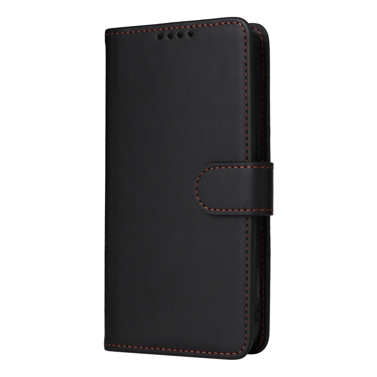 For iPhone 15 BETOPNICE BN-005 2 in 1 Detachable Imitate Genuine Leather Phone Case(Black) by BETOPNICE
