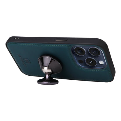 For iPhone 15 Pro BETOPNICE BN-005 2 in 1 Detachable Imitate Genuine Leather Phone Case(Blue) by BETOPNICE