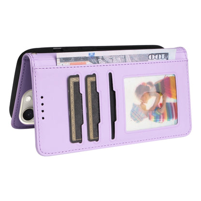 For iPhone 15 Pro Max BETOPNICE BN-005 2 in 1 Detachable Imitate Genuine Leather Phone Case(Light Purple) by BETOPNICE