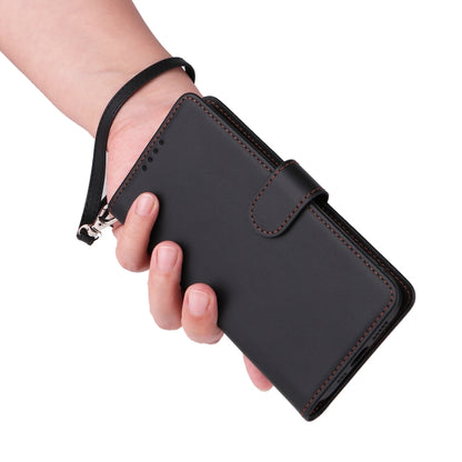 For iPhone 16 Pro BETOPNICE BN-005 2 in 1 Detachable Imitate Genuine Leather Phone Case(Black) by BETOPNICE
