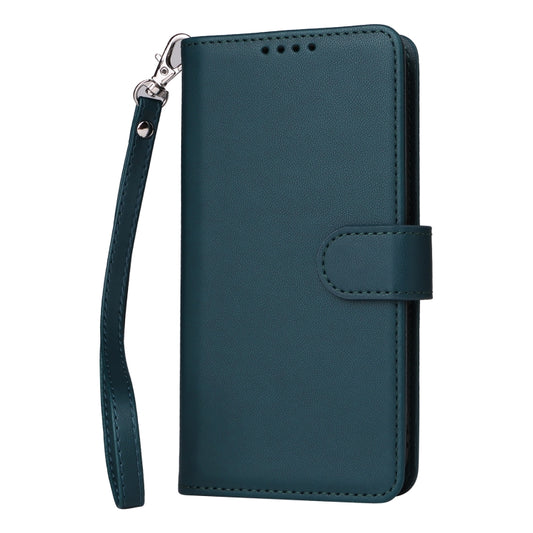 For iPhone 16 Pro BETOPNICE BN-005 2 in 1 Detachable Imitate Genuine Leather Phone Case(Blue) by BETOPNICE