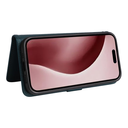 For iPhone 16 Pro BETOPNICE BN-005 2 in 1 Detachable Imitate Genuine Leather Phone Case(Blue) by BETOPNICE