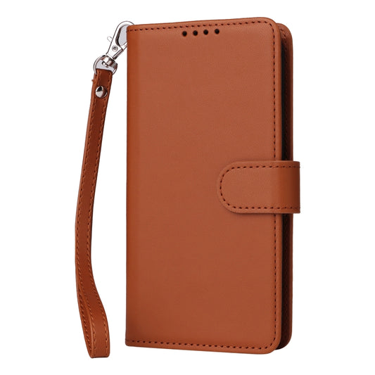 For iPhone 16 Pro Max BETOPNICE BN-005 2 in 1 Detachable Imitate Genuine Leather Phone Case(Brown) by BETOPNICE