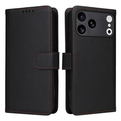 For iPhone 17 Pro Max BETOPNICE BN-005 2 in 1 Detachable Imitate Genuine Leather Phone Case(Black) by BETOPNICE