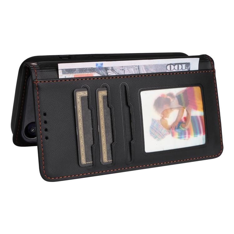 For iPhone 17 Pro Max BETOPNICE BN-005 2 in 1 Detachable Imitate Genuine Leather Phone Case(Black) by BETOPNICE