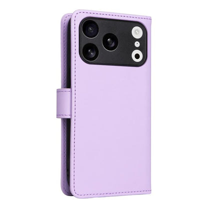 For iPhone 17 Pro BETOPNICE BN-005 2 in 1 Detachable Imitate Genuine Leather Phone Case(Light Purple) by BETOPNICE
