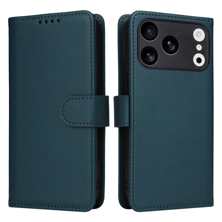 For iPhone 17 Pro BETOPNICE BN-005 2 in 1 Detachable Imitate Genuine Leather Phone Case(Blue) by BETOPNICE