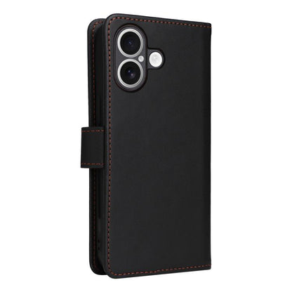 For iPhone 17 BETOPNICE BN-005 2 in 1 Detachable Imitate Genuine Leather Phone Case(Black) by BETOPNICE