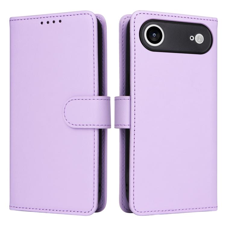 For iPhone Air BETOPNICE BN-005 2 in 1 Detachable Imitate Genuine Leather Phone Case(Light Purple) by BETOPNICE