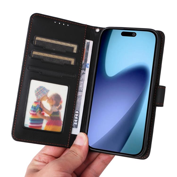 For iPhone Air BETOPNICE BN-005 2 in 1 Detachable Imitate Genuine Leather Phone Case(Black) by BETOPNICE