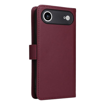 For iPhone Air BETOPNICE BN-005 2 in 1 Detachable Imitate Genuine Leather Phone Case(Wine Red) by BETOPNICE