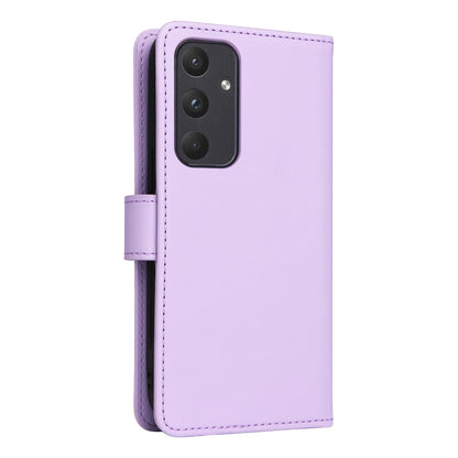 For Samsung Galaxy A55 BETOPNICE BN-005 2 in 1 Detachable Imitate Genuine Leather Phone Case(Light Purple) by BETOPNICE