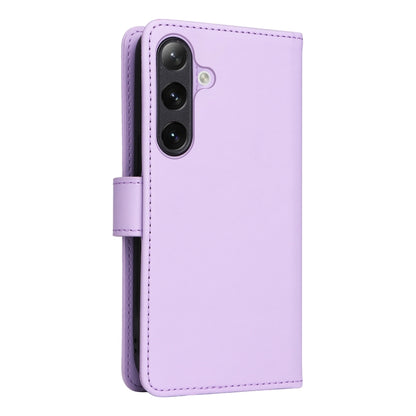 For Samsung Galaxy S24 5G BETOPNICE BN-005 2 in 1 Detachable Imitate Genuine Leather Phone Case(Light Purple) by BETOPNICE