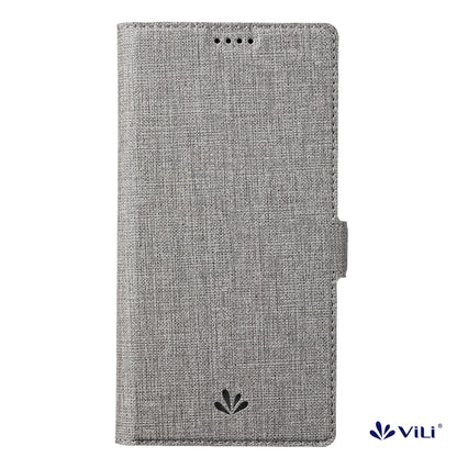 For iPhone 15 Pro Max ViLi K Series Dual-side Buckle Magsafe Leather Phone Case(Grey) by ViLi