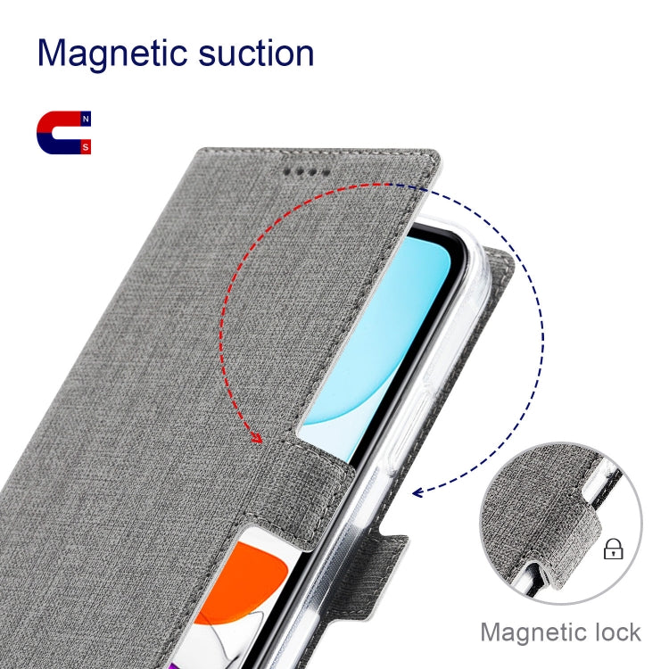 For iPhone 15 Pro Max ViLi K Series Dual-side Buckle Magsafe Leather Phone Case(Grey) by ViLi