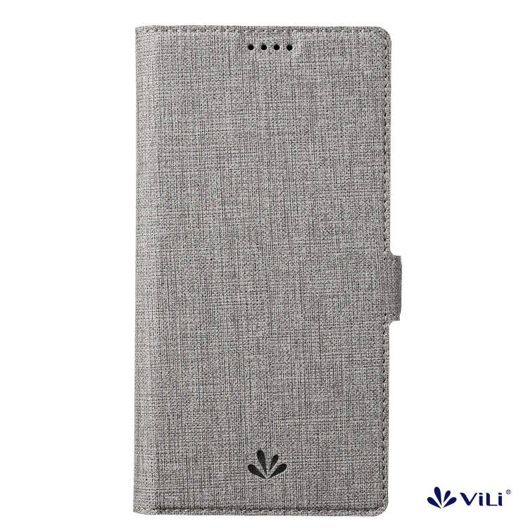 For iPhone 15 Plus ViLi K Series Dual-side Buckle Magsafe Leather Phone Case(Grey) by ViLi