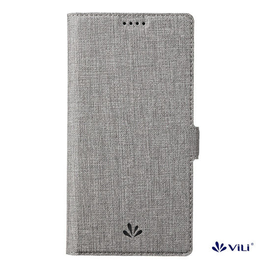 For iPhone 15 Plus ViLi K Series Dual-side Buckle Magsafe Leather Phone Case(Grey) by ViLi