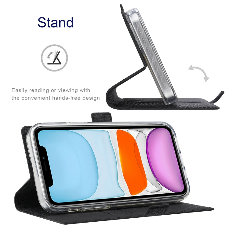 For iPhone 15 ViLi K Series Dual-side Buckle Magsafe Leather Phone Case(Black) by ViLi