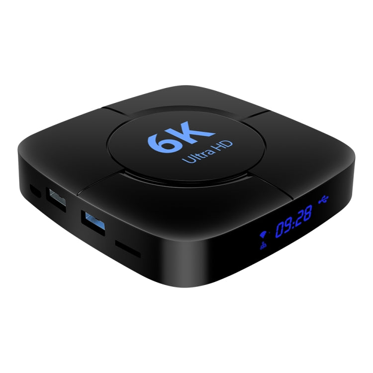 6K Ultra HD Android 12.0 Smart TV Box with Remote Control, 4GB+32GB, Allwinner H616 1.5GHZ Quad-Core(US Plug) by bashfashion