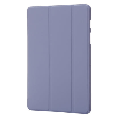 For Samsung Galaxy Tab S9+ / S10+ 3-Fold Holder Silicone Leather Tablet Case(Purple) by bashfashion