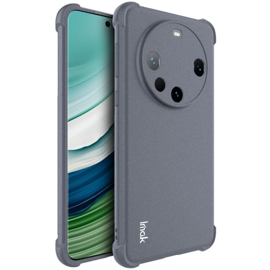 For Huawei Mate 60 Pro imak Shockproof Airbag TPU Phone Case(Matte Grey) by imak