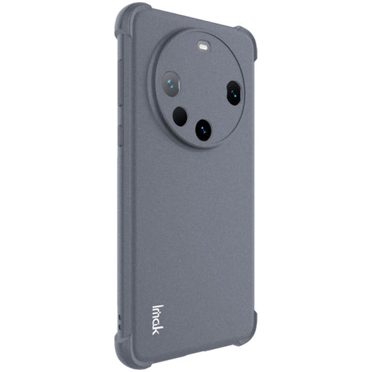 For Huawei Mate 60 Pro imak Shockproof Airbag TPU Phone Case(Matte Grey) by imak