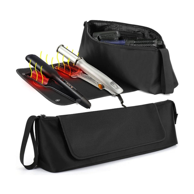 Hair Straightener and Curling Iron Hair Tool Storage Bag For Dyson(Black) by bashfashion