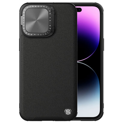 For iPhone 15 Pro Max NILLKIN CamShield Prop Series SagSafe PC + TPU Magnetic Phone Case(Black) by NILLKIN