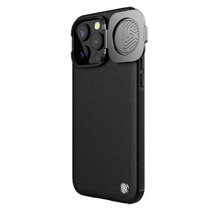 For iPhone 15 Pro Max NILLKIN CamShield Prop Series SagSafe PC + TPU Magnetic Phone Case(Black) by NILLKIN