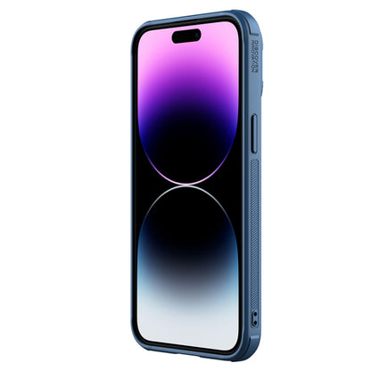 For iPhone 15 Pro Max NILLKIN CamShield Prop Series SagSafe PC + TPU Magnetic Phone Case(Blue) by NILLKIN