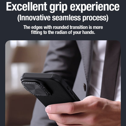 For iPhone 15 Pro Max NILLKIN CamShield Prop Series SagSafe PC + TPU Magnetic Phone Case(Blue) by NILLKIN