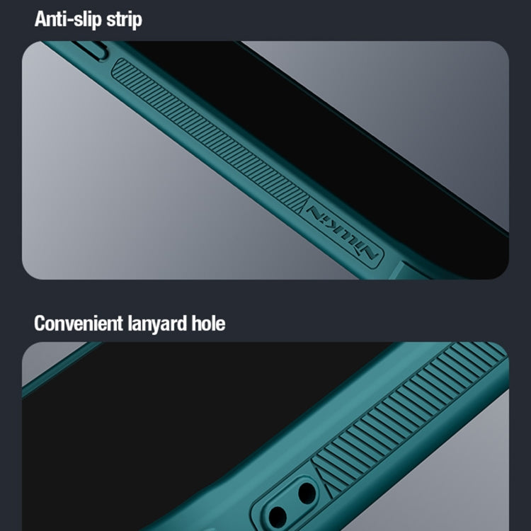 For iPhone 15 Pro Max NILLKIN CamShield Prop Series SagSafe PC + TPU Magnetic Phone Case(Blue) by NILLKIN