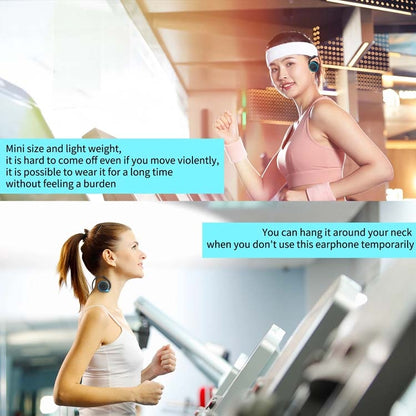 T&G A23 Binaural Hanging Neck Sports TWS Wireless Bluetooth Earphone(Grey) by T&G