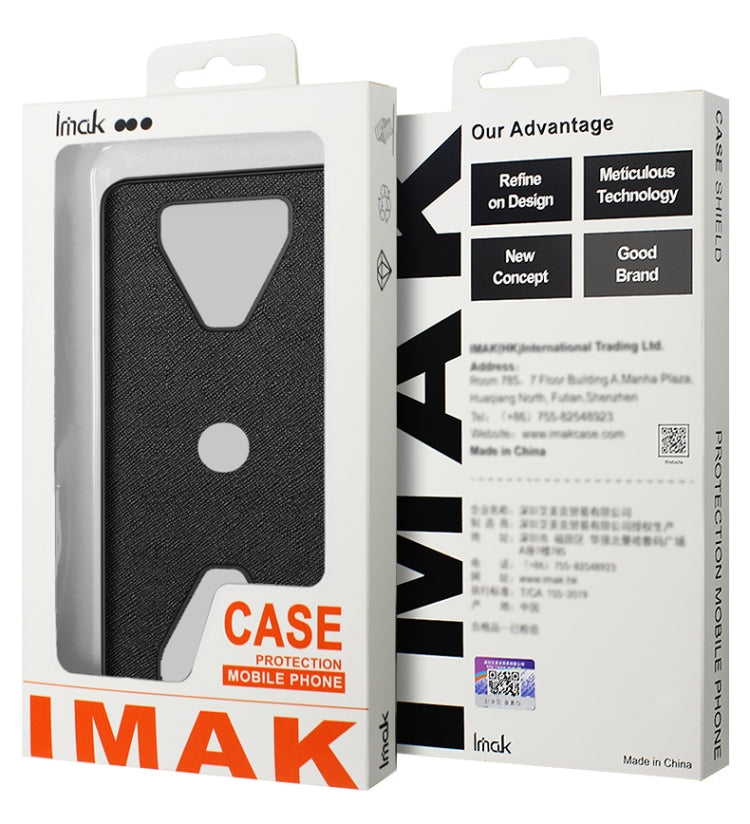 For Huawei Mate 60 Pro / 60 Pro+ IMAK LX-5 Series Shockproof PC + PU + TPU Protective Phone Case(Cross Texture) by imak