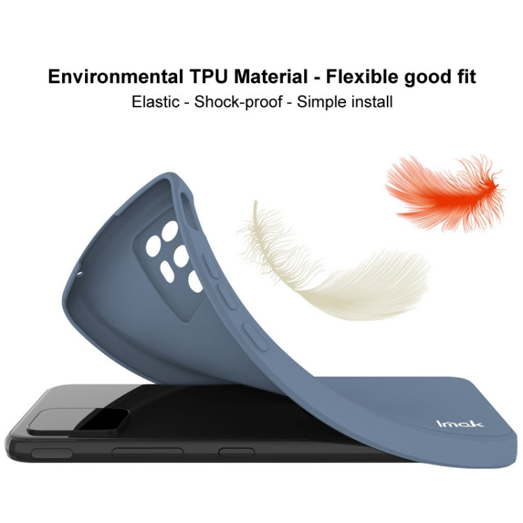 For iPhone 15 Plus imak UC-4 Series Straight Edge TPU Phone Case(Black) by imak