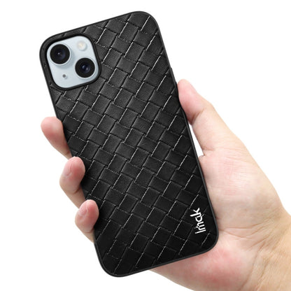 For iPhone 15 IMAK LX-5 Series Shockproof PC + PU + TPU Protective Phone Case(Weaving Texture) by imak