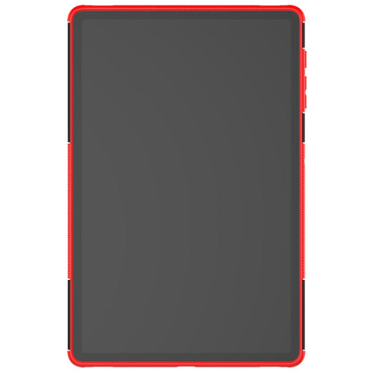 For Samsung Galaxy Tab S9+ Tire Texture TPU + PC Tablet Case(Red) by bashfashion
