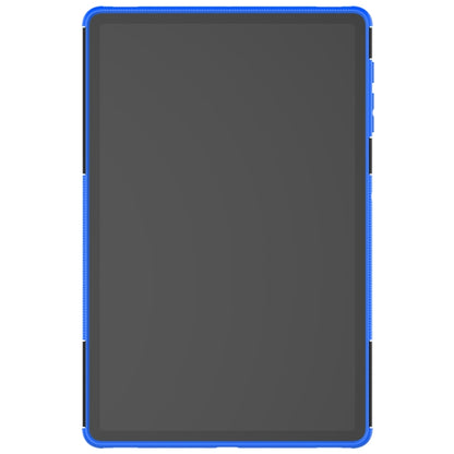 For Samsung Galaxy Tab S9+ Tire Texture TPU + PC Tablet Case(Blue) by bashfashion