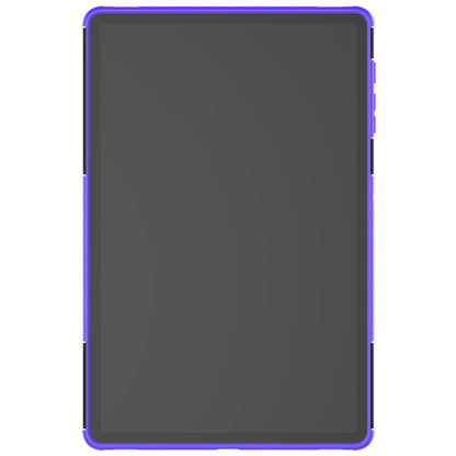 For Samsung Galaxy Tab S9+ Tire Texture TPU + PC Tablet Case(Purple) by bashfashion