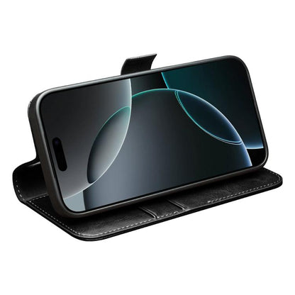 For iPhone 17 QIALINO Classic 103 Buckle Genuine Leather Phone Case(Black) by QIALINO